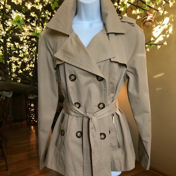 KORS Michael Kors Jackets & Blazers - Michael Kors short trench jacket